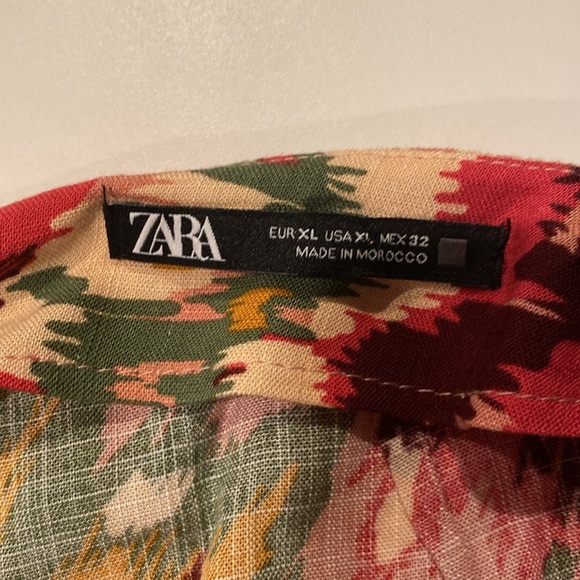 XL Zara wrap skirt - care instructions cut out - Picture 3 of 4